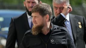 Ramzan Kadyrov, le 7 mai 2018 à Moscou (Russie)