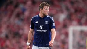 Rasmus Hojlund lors du match Bilbao-Manchester United (0-3, Ligue Europa), le 1er mai 2025