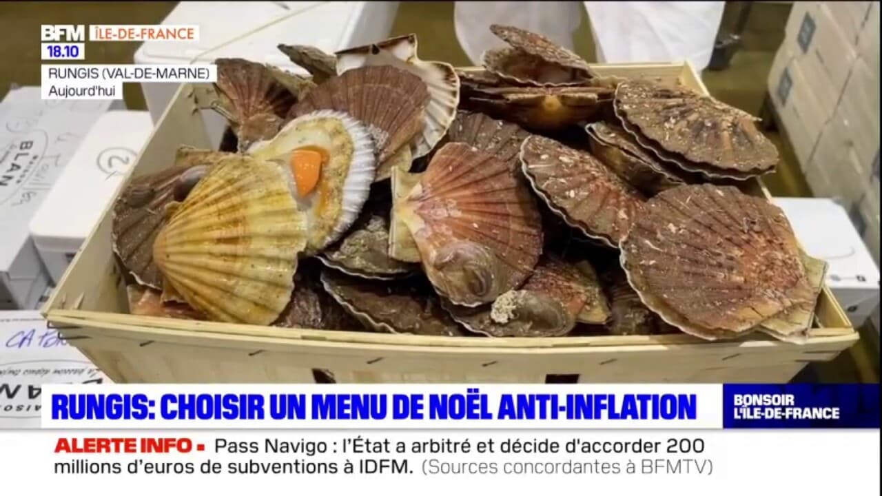 Rungis un menu de Noël festif malgré l'inflation