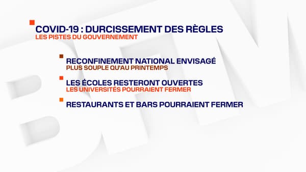 Les nouvelles mesures envisagées par l'exécutif. Les nouvelles mesures envisagées par l'exécutif.