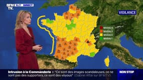 26 départements sont placés en vigilance orange par Météo France