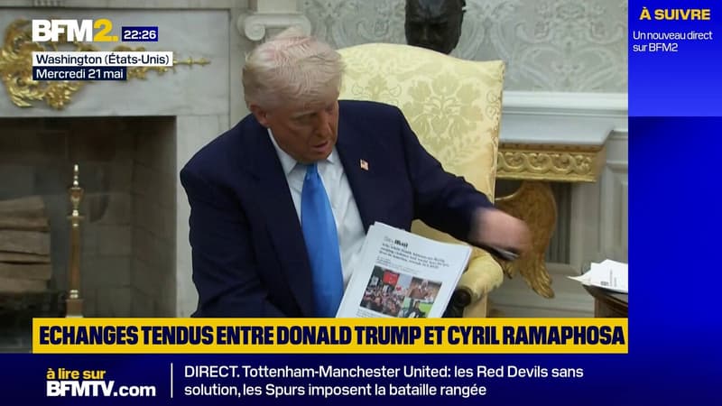 Tensions entre Trump et le président sud-africain sur un prétendu 