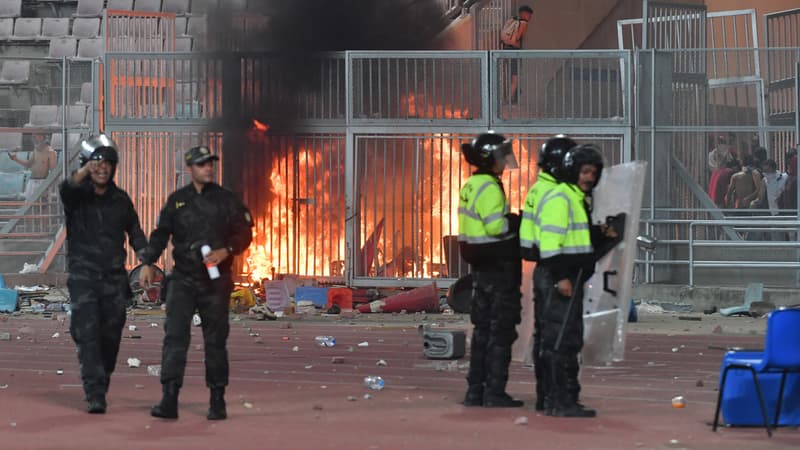 Graves incidents lors du quart de finale de la Ligue des champions d'Afrique entre l'Espérance de Tunis et la Jeunesse sportive de Kabylie, 29 avril 2023