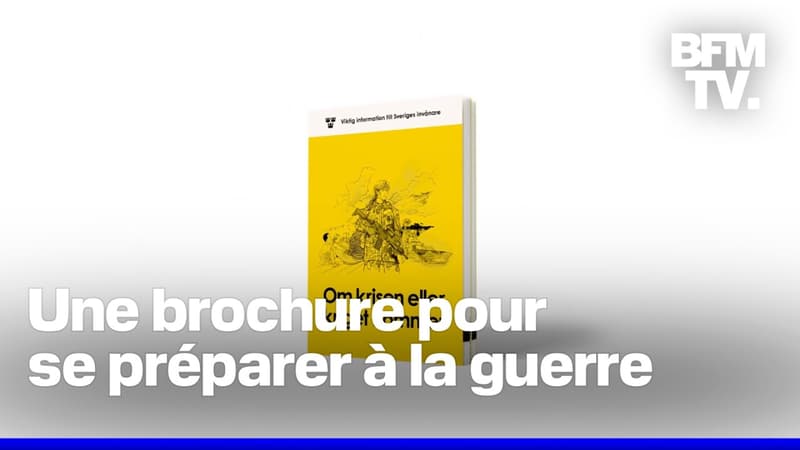 En Suède, les autorités distribuent à la population un livret avec des consignes pour se préparer à la guerre