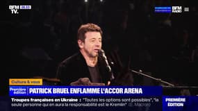 Patrick Bruel enflamme l'Accor Arena