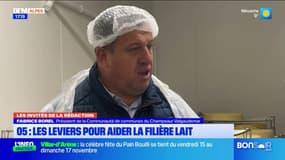 Filière lait, produits locaux... Fabrice Borel, président de la communauté de commues du Champsaur Valgaudemar, répond aux questions de BFM DICI