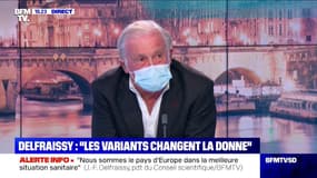 Jean-François Delfraissy: "Il faudra probablement aller vers un confinement"