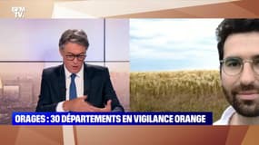 Orages : 30 départements en vigilance orange - 17/06