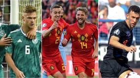 Leroy Sané, Joshua Kimmich, Timothy Castagne, Dries Mertens et Ivan Perisic