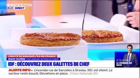 Marc Rivière, chef pâtissier de Potel et Chabot, a créé cette année deux galettes différentes