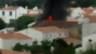 Incendie sur l'Île d'Yeu, à Port-Joinville - Témoins BFMTV