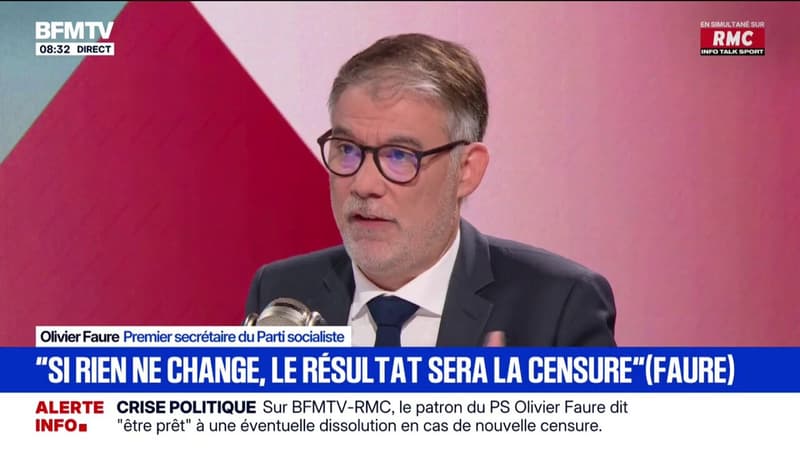 Olivier Faure (PS): 