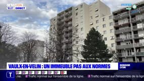 Vaulx-en-Velin : un immeuble pas aux normes