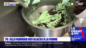 Seine-Maritime: une agricultrice fabrique des glaces à la ferme