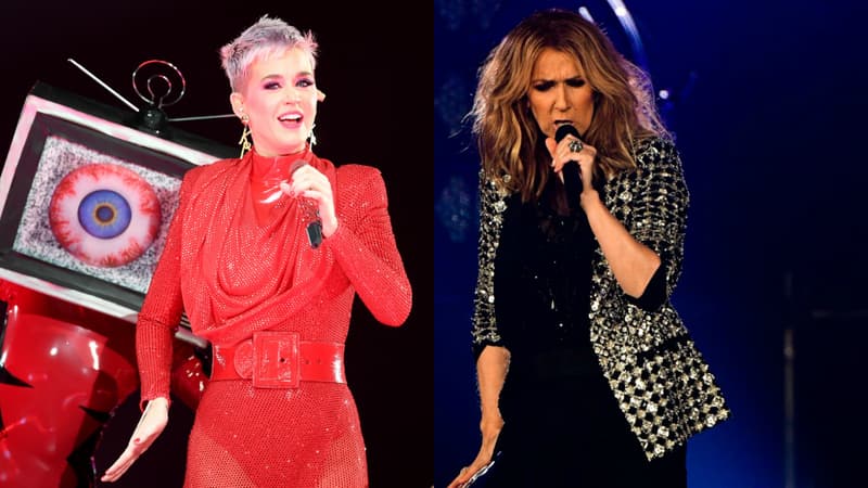 Katy Perry et Céline Dion