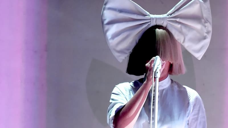 Sia sur scène à Las Vegas, le 23 septembre 2016