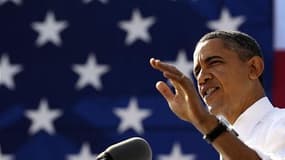 Le président Barack Obama arrive en tête de la liste 2011 des hommes les plus puissants du monde dressée par le magazine Forbes. /Photo prise le 2 novembre 2011/REUTERS/Larry Downing