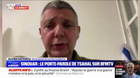 Olivier Rafowicz (porte-parole de l'armée israélienne): "Le Hamas en tant qu'armée terroriste organisée est vaincu"