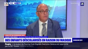 Rentrée: pour Jean-Yves Roux, sénateur, "on doit passer par le masque pour les enfants"