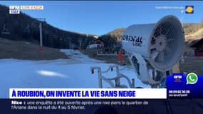 Alpes-Maritimes: L'inquiétude à Roubion grandit, faute de neige dans la station