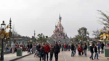 Euro Disney a vu le nombre de ses visiteurs passer de 16 millions en 2012 à 14 millions en 2014
