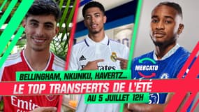 Mercato : Bellingham, Havertz, Nkunku... Déjà 10 transferts à 40 millions d'euros et plus