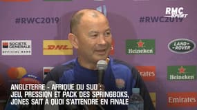 Angleterre-Afrique du Sud : Pack, jeu et pression, Jones sait à quoi s'attendre face aux Springboks
