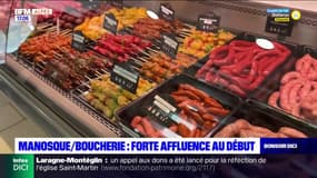 Manosque: forte affluence dans cette boucherie pendant le mois du Ramadan