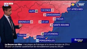 Météo Var: une journée ensoleillée avec des températures élevées, 30°C au Lavandou