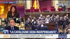 Indépendance de la Catalogne: une déclaration ambiguë de Carles Puigdemont