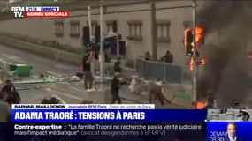 Manifestation pour Adama Traoré: situation tendue à Paris