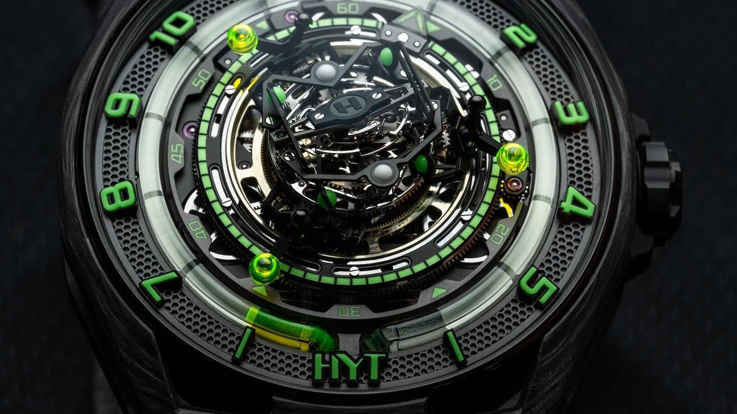 Montre HYT- Conical Tourbillon Montre HYT- Conical Tourbillon