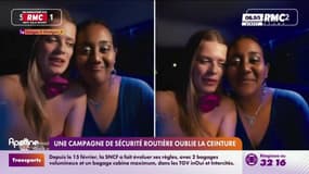 On n'a pas osé vous en parler : Une campagne de sécurité routière oublie la ceinture - 22/02