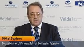 Le vice-ministre russe des Affaires étrangères, Mikhaïl Bogdanov