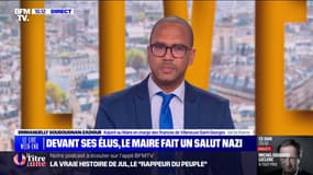 "Une réaction inacceptable": Emmanuelly Gougougnan-Zadigue, adjoint au Maire de Villeneuve-Saint-Georges réagit après le salut nazi de Philippe Gaudin 