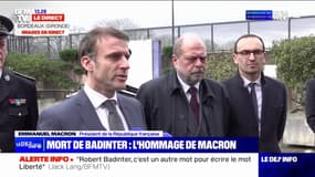 "La nation a perdu un grand homme (...), un hommage national lui sera rendu": Emmanuel Macron rend hommage à Robert Badinter