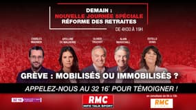 Journée spéciale "réforme des retraites" sur RMC le 7 février