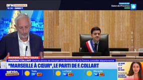 Frédéric Collart présente son parti "Marseille à cœur", créé avec plusieurs acteurs de la société civile