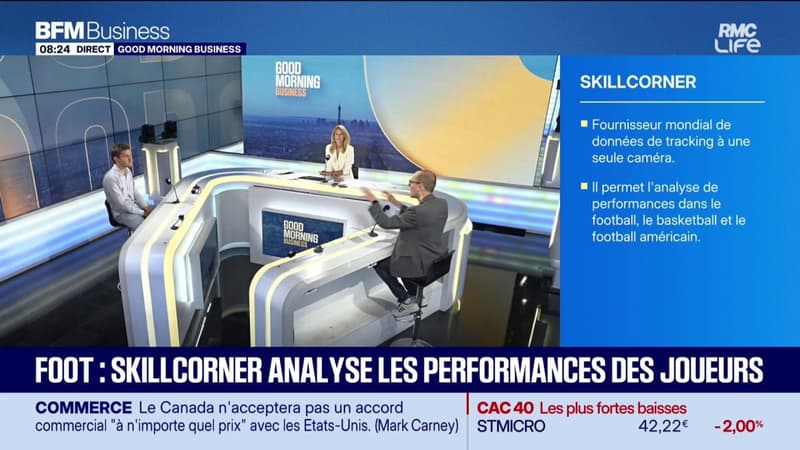 Skillcorner analyse les performances des joueurs