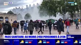 Pass sanitaire : au moins 2450 personnes ont manifesté à Lyon samedi