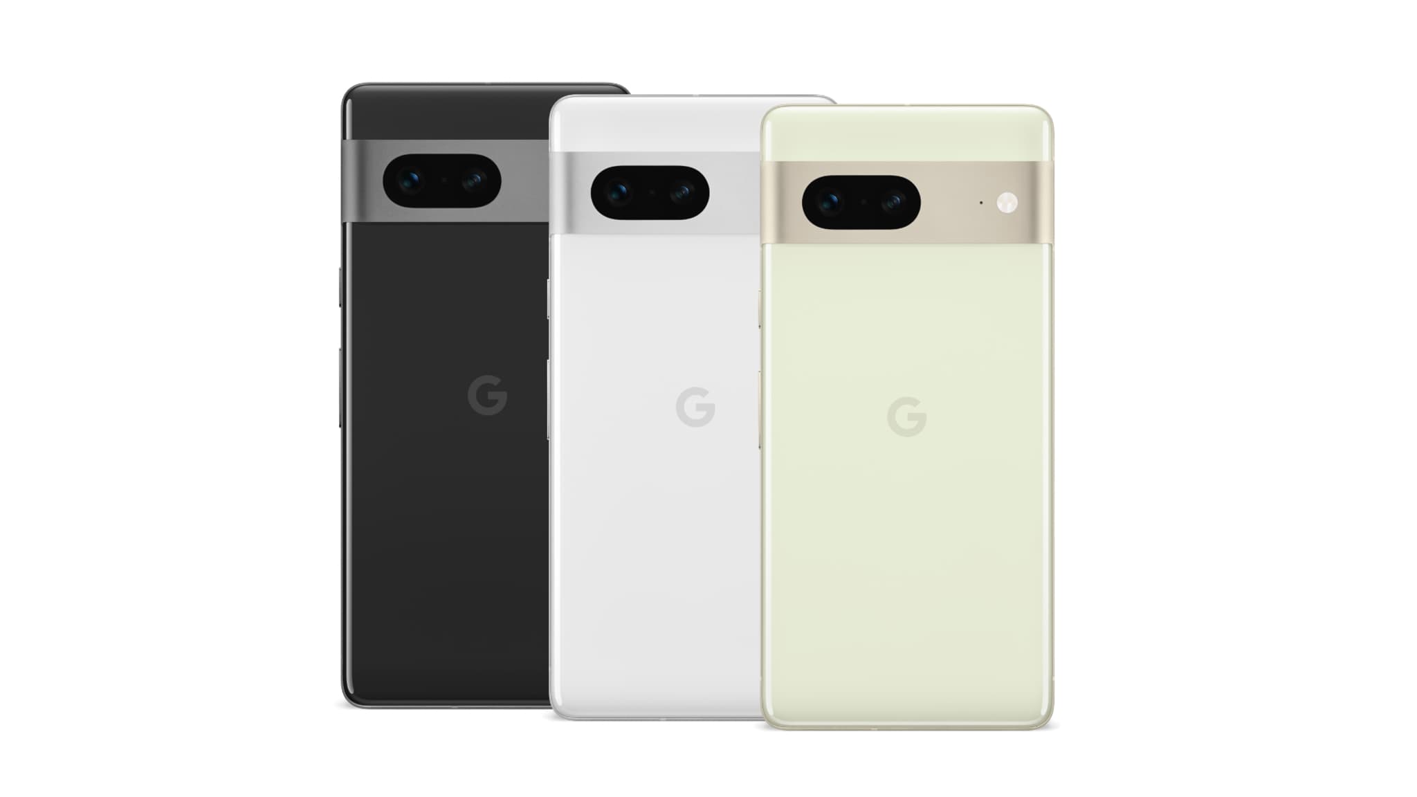 Les différents coloris des Google Pixel 7 Les différents coloris des Google Pixel 7
