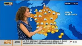 La météo pour ce mardi 7 juillet 2015