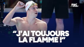 "Ça montre que j'ai toujours la flamme pour la natation", Marchand satisfait des Mondiaux