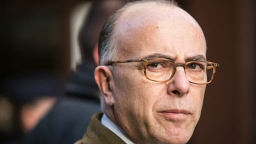 Le ministre français de l'Intérieur Bernard Cazeneuve, le 7 janvier 2016 à Paris