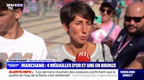 "Il a dépassé toutes nos attentes, je n'ai plus de voix": la mère de Léon Marchand réagit aux 5 médailles olympiques décrochées par son fils 