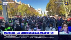 Marseille: les centres sociaux manifestent