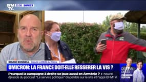 Selon Bruno Bonnell, député LaREM du Rhône, il n'y a aucun lien entre "la politique sanitaire et la campagne présidentielle" 