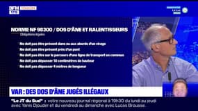 Var: des dos d'âne jugés illégaux