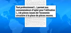 Une loi va obliger les professionnels de l'automobile à proposer des pièces d'occasion