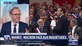 Grand débat: "Dans l'entourage d'Emmanuel Macron on réfléféchit à une autre forme d'organisation pour les prochains rendez-vous en région"
